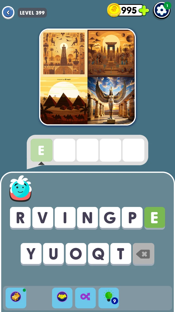 4 Pic 1 Word: Word Game 2026 screenshot